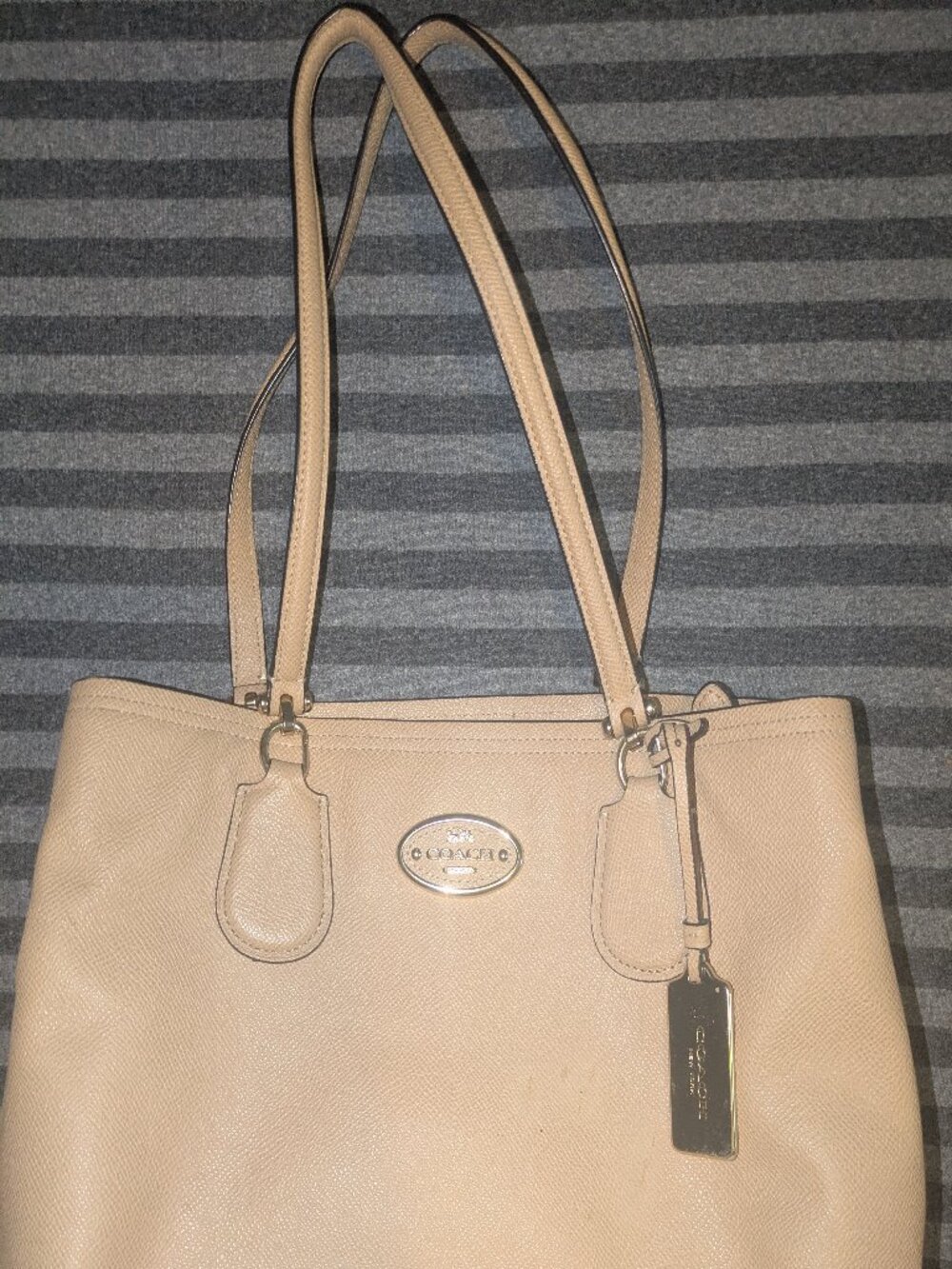 Coach purse Cream tote bag